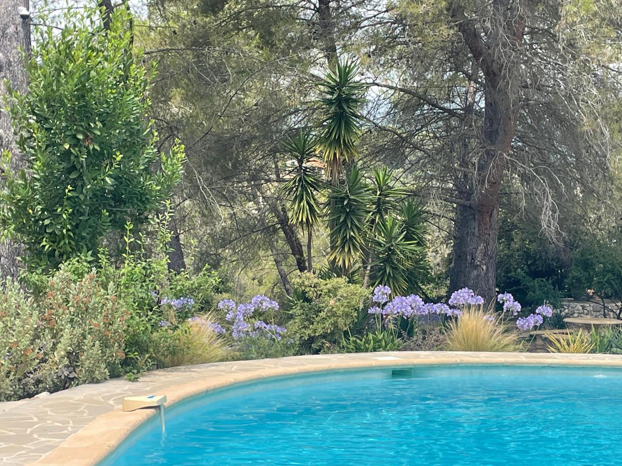 La Villa Des Carriers- Maison Avec Piscine Proche Mer Roquefort-les-Pins Exterior foto