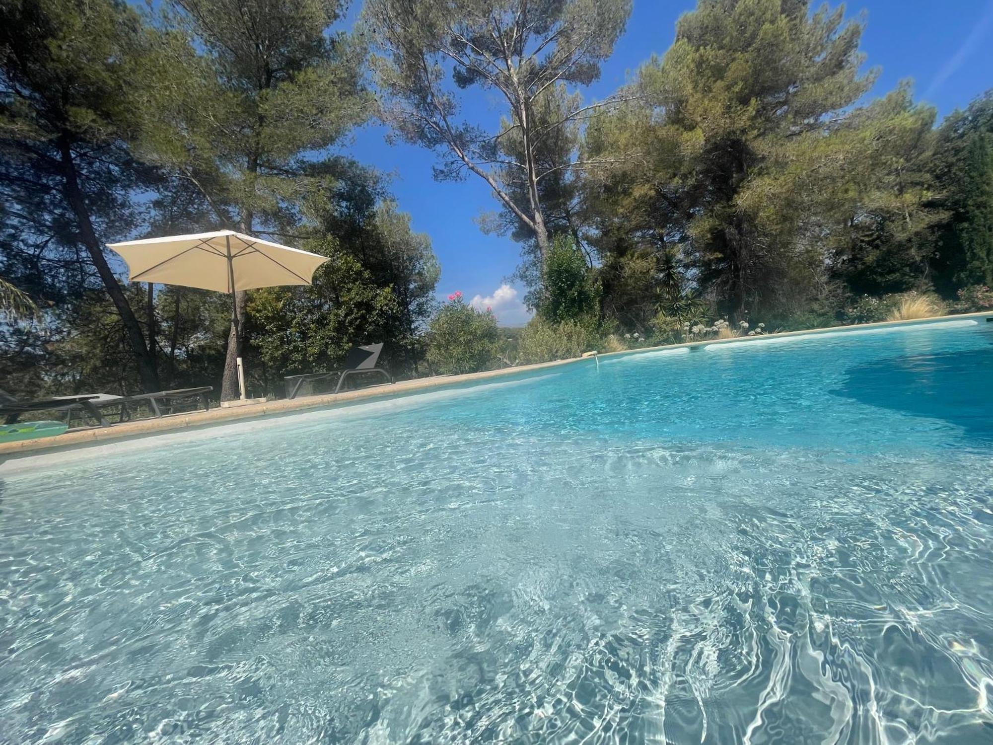 La Villa Des Carriers- Maison Avec Piscine Proche Mer Roquefort-les-Pins Exterior foto