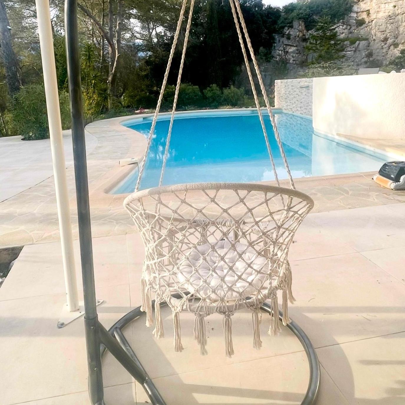 La Villa Des Carriers- Maison Avec Piscine Proche Mer Roquefort-les-Pins Exterior foto